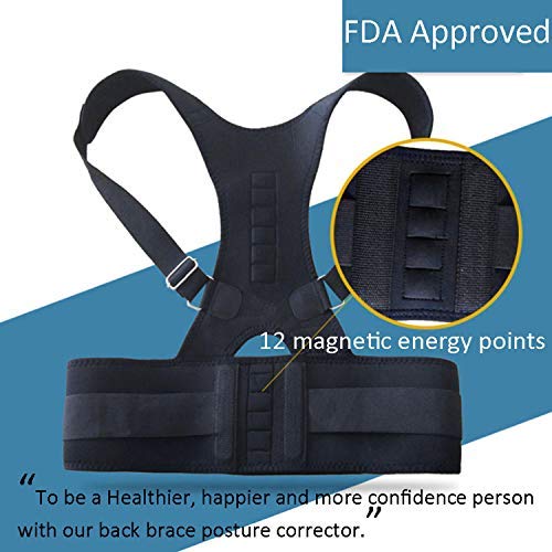 Magnetic-Therapy-Posture-Support-Back-Brace-FDA-Approved-Medical-Grade-Adjustable-Posture-Corrector-Brace-Shoulder-Back-Support-Belt-Relieves-Neck-Back-and-Spine-Pain-L