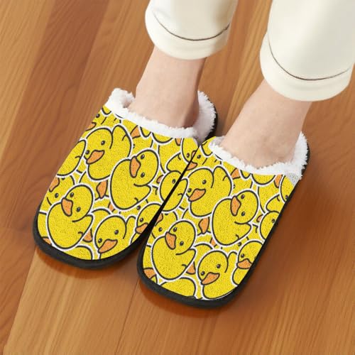 Fuzzy Slippers for Women Men Indoor and Outdoor Slip on Funny Print Cozy Soft Winter Shoes Comfy Plush Slipper for House Travel Hotel Bedroom Pantuflas Para Mujer Halloween Christmas Gifts3