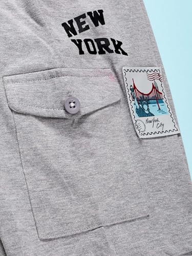 Image of KiddoPanti Boys Knee Length Cargo Short