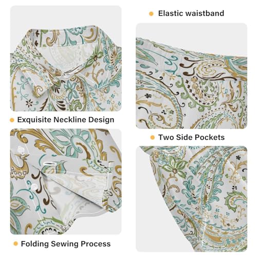 Image of visesunny Boys 2 Pieces T-shirts and Shorts Floral Tops & Shorts Summer Outfits 3-10 Years Clothes