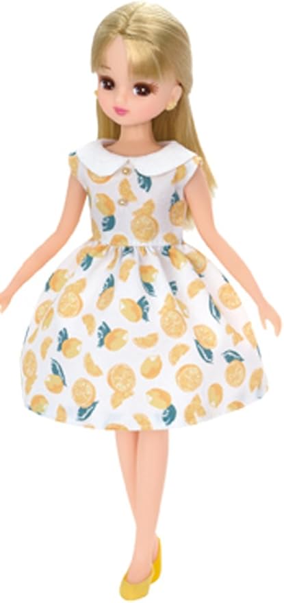 Amazon Co Jp リカちゃん ドレス ハッピーワンピースコレクション レモンワンピ おもちゃ