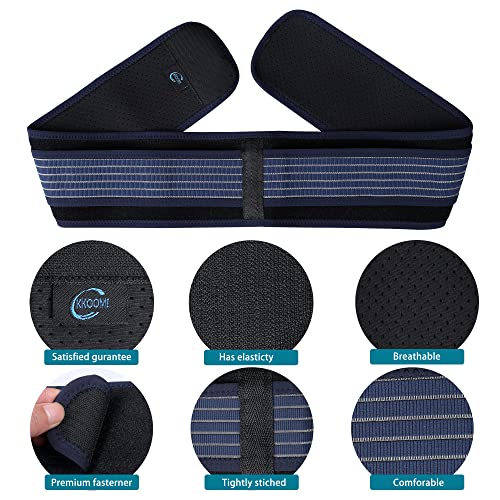 Kkoomi Sacroiliac Belt Si Belt Support For Lower Back Si Joint Pelvic Hip And Sciatic Pain Maternity Pregnancy Support Trochanter Belt Sciatic Nerve Braces Pain For Hip Pain Women&Men (S/M) #TOP4