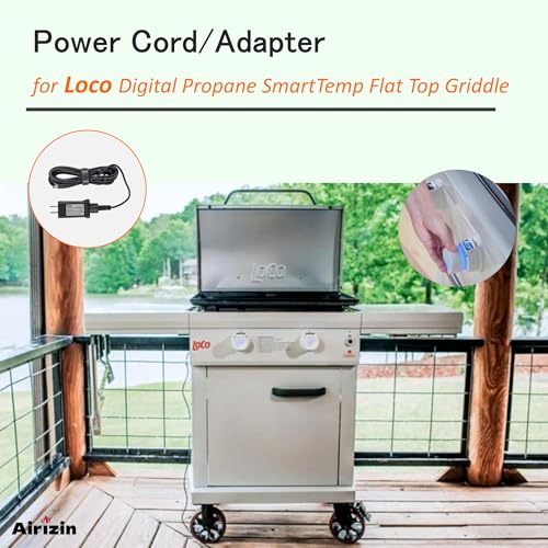 Power Cord Replacement for 26” and 36” LOCO Series Digital Series II SmartTemp Griddle by Airizin - Image 5
