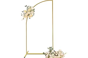 Enchanting 6FT Half Arch Backdrop: Adorn Your Events with Timeless Elegance