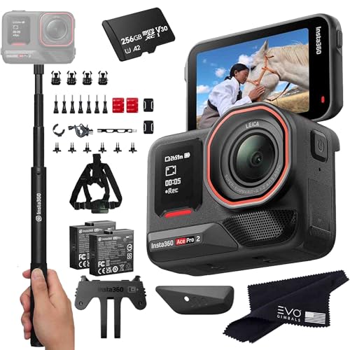 Insta360 Ace Pro 2 Cámara Deportiva 8K Pantalla 2.5"