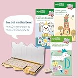 miniLÜK: Das Jubiläums-Set: Kindergarten/Vorschule Jubiläums-Set (goldenes Kontrollgerät + 3 Übungshefte)