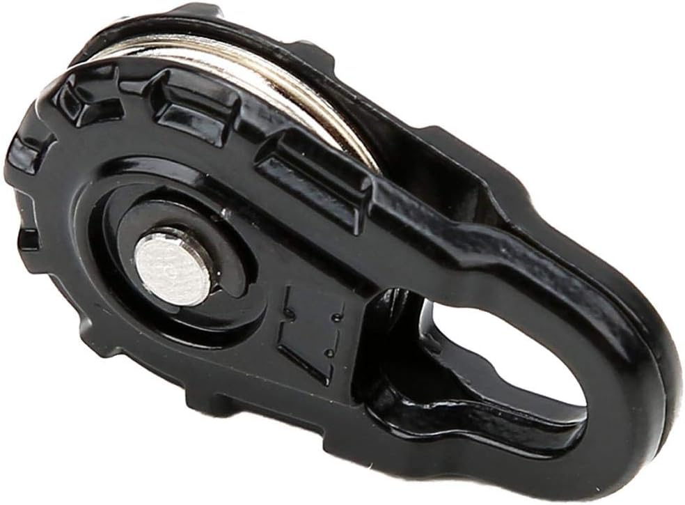 Diydeg 1 pcs RC Winch Snatch, Winch Snatch Block, Black for 1:10 RC Car Model Toy