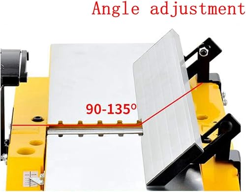 Miniatura 7 de Cepilladora multifuncional de sobremesa de 6 pulgadas cepilladora eléctrica de escritorio y cepillado de madera
