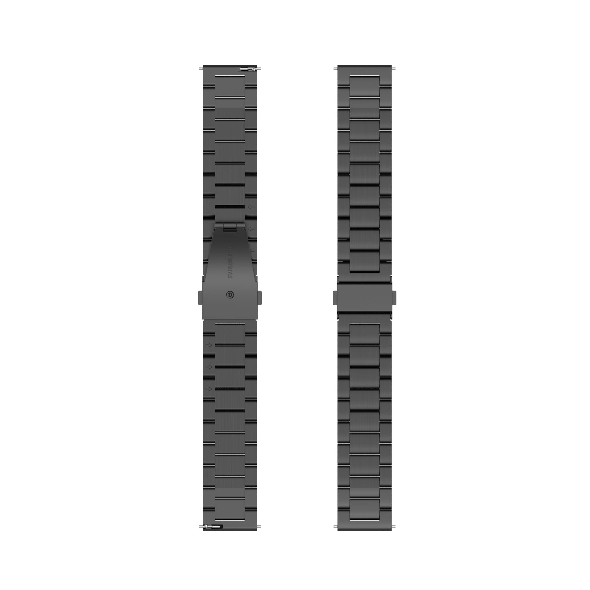 INF Pasek ze stali nierdzewnej do zegarka Huawei GT2 Pro, zamienny pasek do zegarka Huawei GT2 46 mm/GT3/GT3 Pro, 22 mm