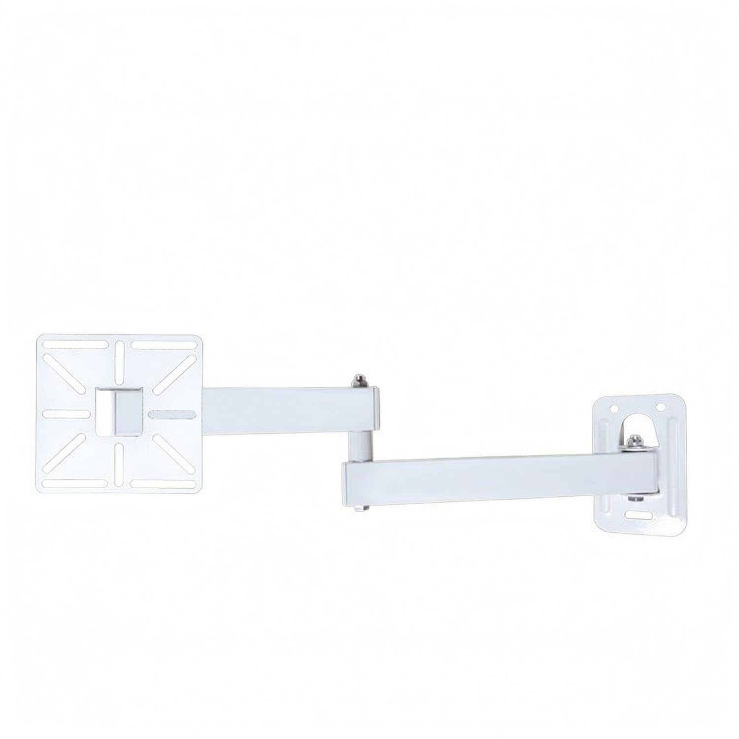 metal cctv camera mount rotating adjustable camera bracket for | surveillance, 35 dual arm wht