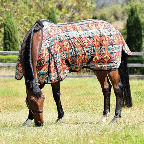 Image of WeatherBeeta ComFiTec Essential Mesh II Standard Neck, Western Sunset Print, 78 inch