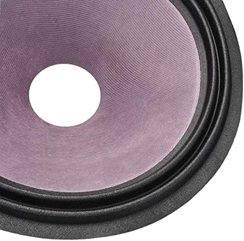 XYWHPGV 10 inches Paper Speaker Cone Subwoofer Drum Dot Paper 2 inches Coil Diameter with 2 Cloth Surround Purple 2 Pcs(fb1a7 bfdf4 ef990 ccc5f 81800 aaea5