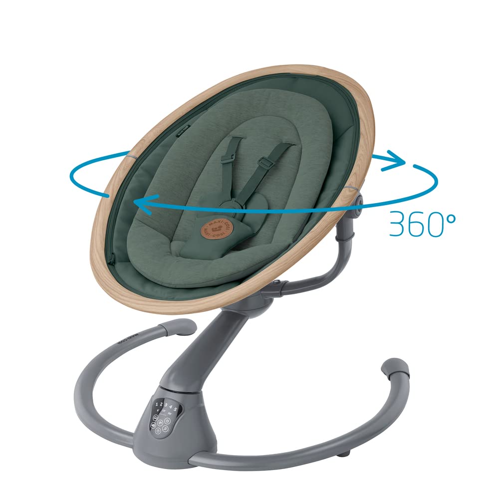 Columpio Musical El�ctrico MAXI-COSI Cassia ECO, Desde el nacimiento hasta los 6 meses, Beyond Green