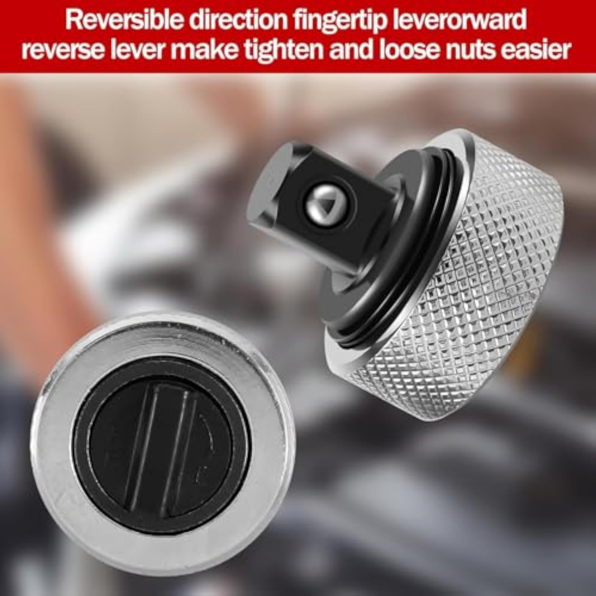3/8 Square Drive Finger Ratchet Wrench Mini Palm Holder