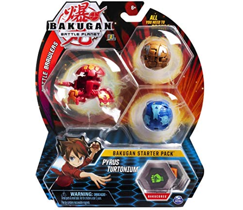 BAKUGAN Starter Pack - Pack Pyrus Turtonium
