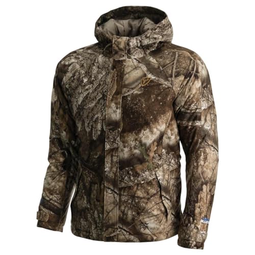 SCENTBLOCKER Men's Insulated Drencher Breathable Waterproof Camo Hunting Jacket2