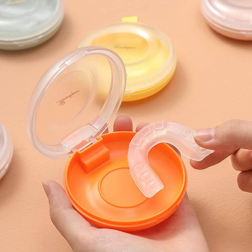 Retainer Box Portable Partial Denture Storage Container False Teeth Holder Invisible for Case