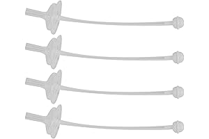 4pcs Bottle Universal Silicone Gravity Ball Straws