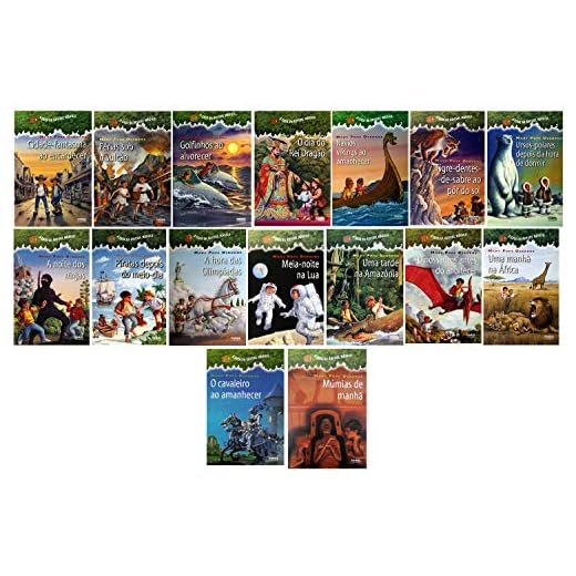 A Casa Da Árvore Mágica - Coleção Completa Com 16 Livros