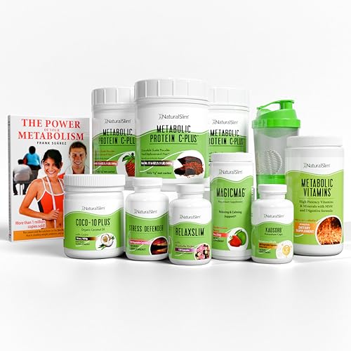 NaturalSlim Speed Package – Bundle of Stress Support Supplements,...