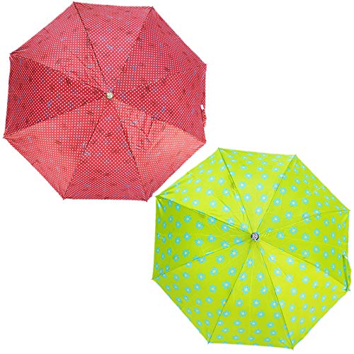 RAINPOPSON 2 Fold Printed Umbrella Big Size Umbrella for Women Stylish