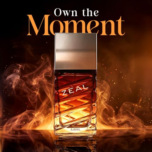 Image of Ajmal Zeal EDP Spicy Perfume for Men, 100 ml