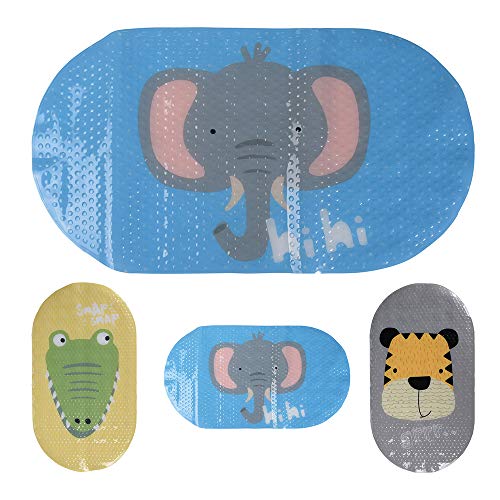 La Mejor Recopilación de Alfombrillas infantiles para baño para comprar online. 49 Bathroom Collection - Alfombrilla de baño Infantil (69 x 39 cm), Multicolor