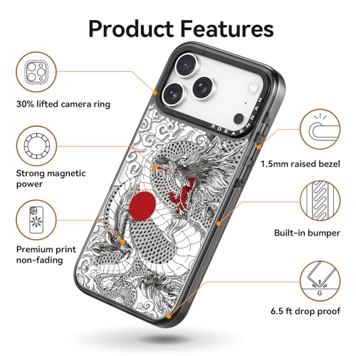 Coque iPhone 17 Pro Max compatible Magsafe pour éviter les bris d'écran - 6