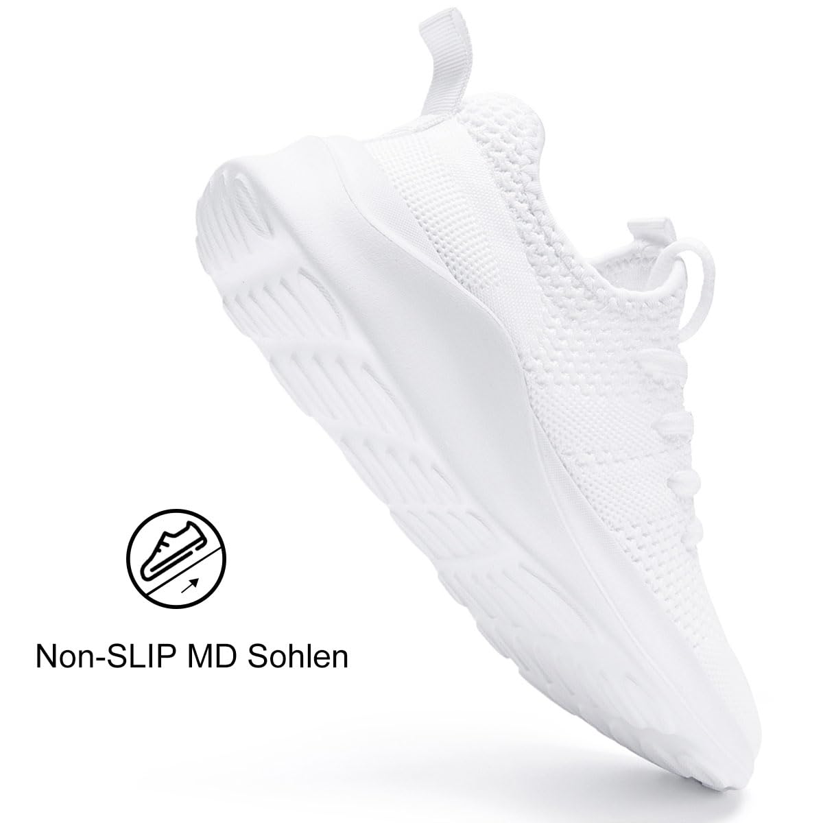 Damen Turnschuhe Sneaker Schuhe Damen Sportschuhe Laufschuhe Tennisschuhe Running Damen Walkingschuhe Straßenlaufschuhe Outdoor rutschfest Atmungsaktiv Leichtgewichts