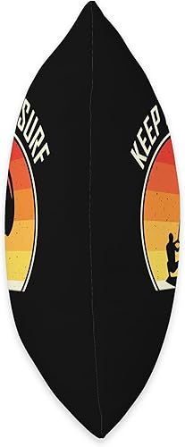 Miniatura 2 de Kitesurf motif equipment Keep Calm and Surf-Kitesurf - Almohada de 18 x 18 pulgadas, multicolor