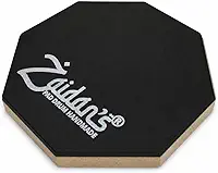 Zaidan’s Pad de Estudo para Bateria 6” (15 cm) – MDF 12 mm + superfície EVA 5 mm – Baixo ruído, rebote estável, portátil – Treino silencioso em casa e on-the-go