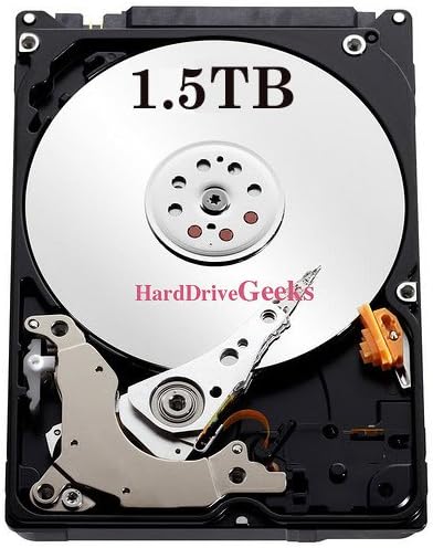 New 1.5TB 2.5" Laptop Hard Drive for HP Compaq Replaces 633252-001, 634250-001, 634632-001