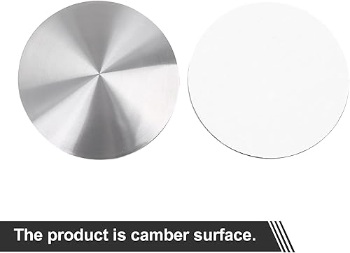 Vista 24 de X AUTOHAUX 4 unidades, 2.559 in, tono plateado, universal, para rueda central, emblema, calcomanía