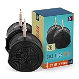 KOMPATIBLE REIFENHERSTELLER - Zudem zeichnet sich der Fahrradschlauch durch eine hohe Herstellerkompatibilität aus und ist u. a. mit folgenden Marken kompatibel: Schwalbe, Continental, Michelin, Maxxis und Kenda. Er ist bestens geeignet für Mountainbikes, Enduros, Trial Bikes, Downhill Bikes und Freerider.