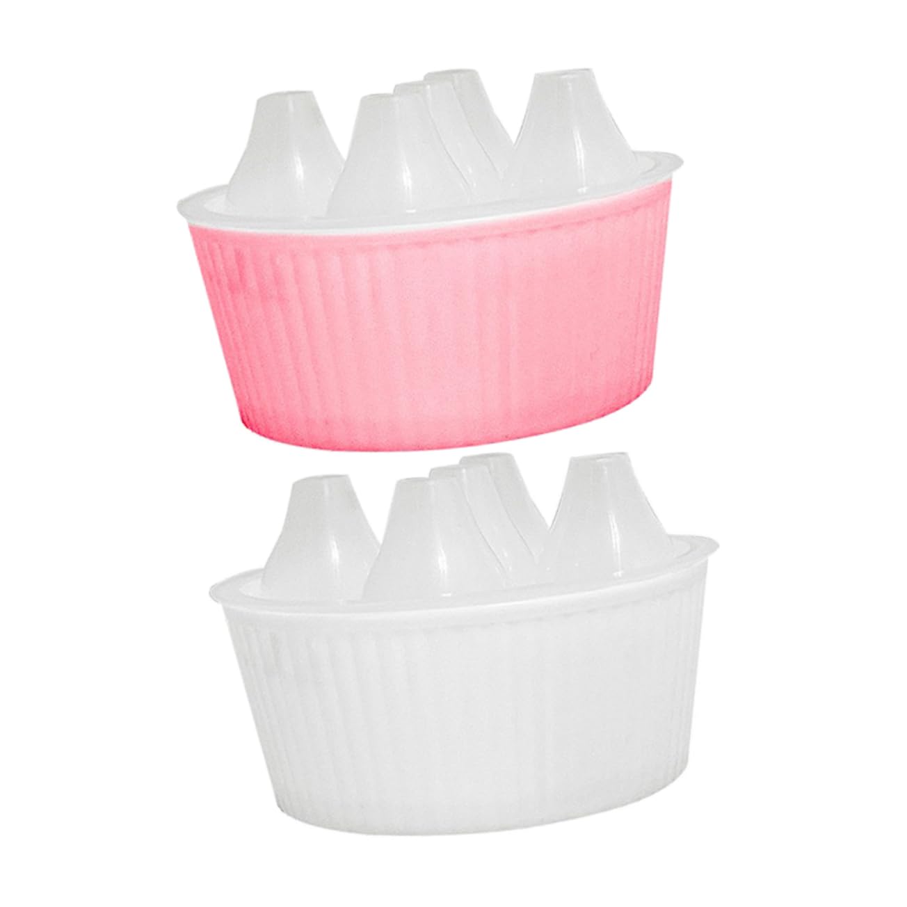 Levemolo Tulip Bulb Hydroponic Planter 5-Hole Flower Pot User-Friendly Setup Stable Base