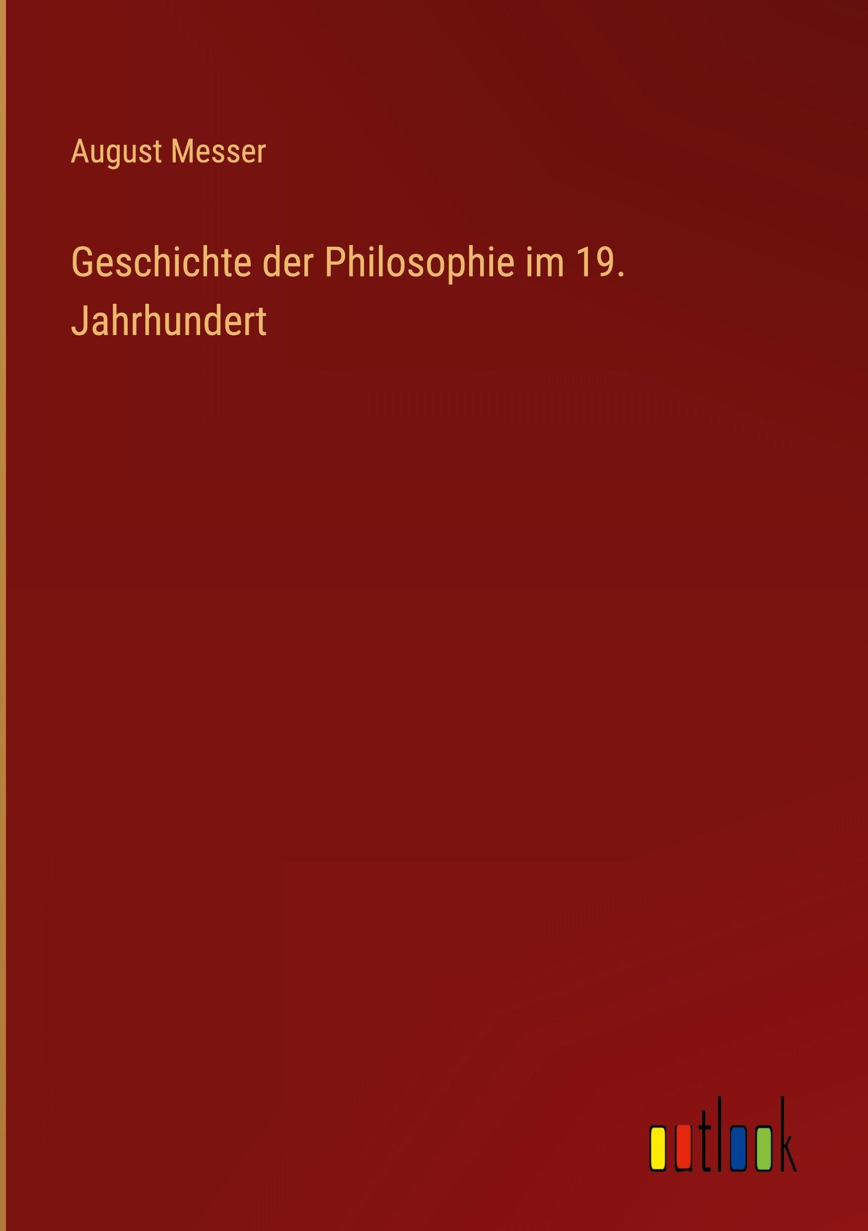 Geschichte der Philosophie im 19. Jahrhundert