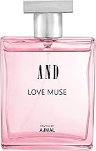 AND Love Muse Floral Eau De Parfum Long Lasting Scent Spray Gift For Women Crafted, 50Ml