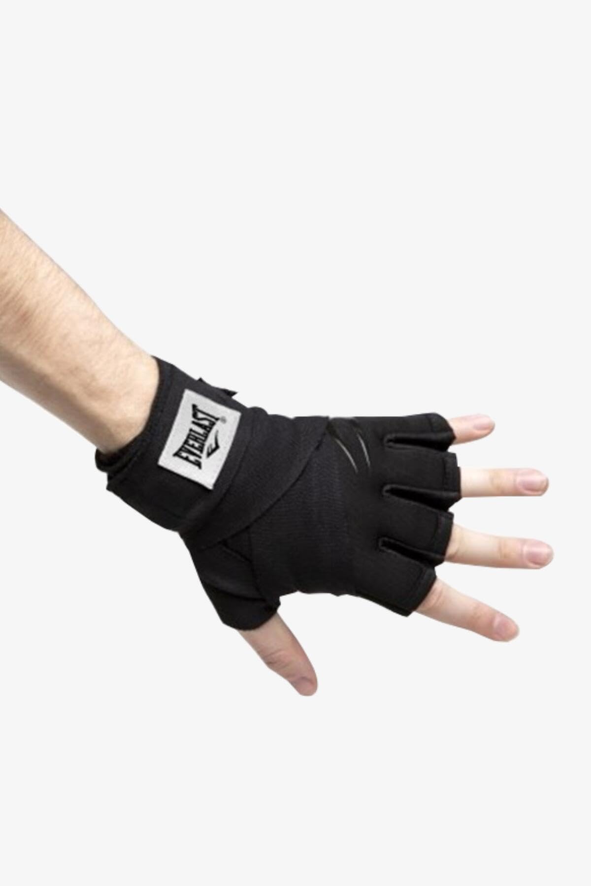 EVERLAST GEL GLOVES EVERGEL RĘKAWICE FASTWRAPS CZARNE M