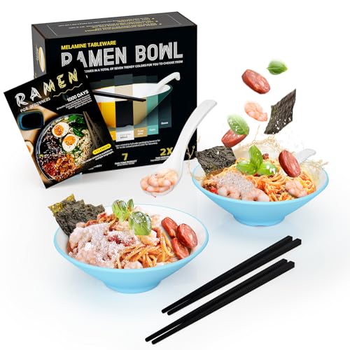YTLEMON Set Di Ciotole Di Ramen In Plastica 2 Set...