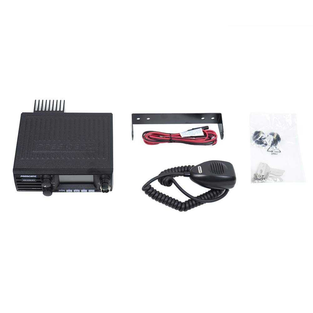 Radioaficionado Presidente MC Kinley ASC Am FM LSB, USB, SSB 40CH ANL NB Hi-Cut 12 / 24V
