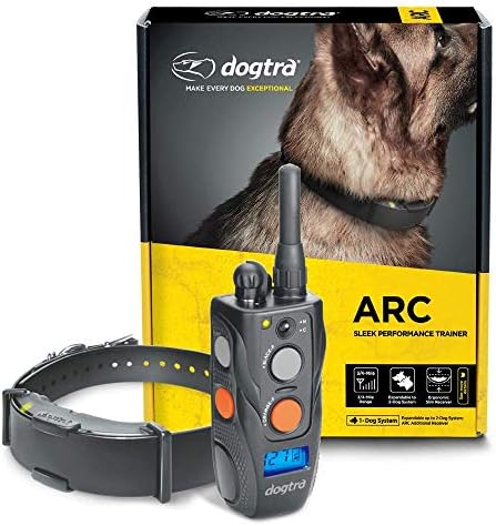 Dogtra ARC Slim Ergonomic 3/4-Mile Remote Dog Training E-Collar with 127-Level Precise Control via LCD Screen