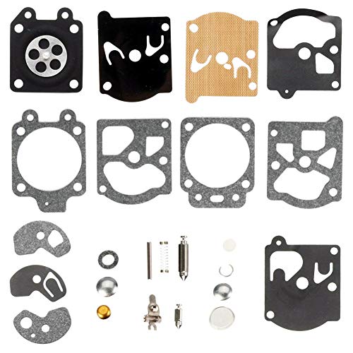 YOFMOO K10-WAT Carburetor Rebuild Repair Kit Compatible with WA WT Series Carb 2-cycle String Trimmers Blowers Echo Chainsaw Poulan Ryobi Homelite Lawnboy Toro Pack of 2 - Thumbnail 4