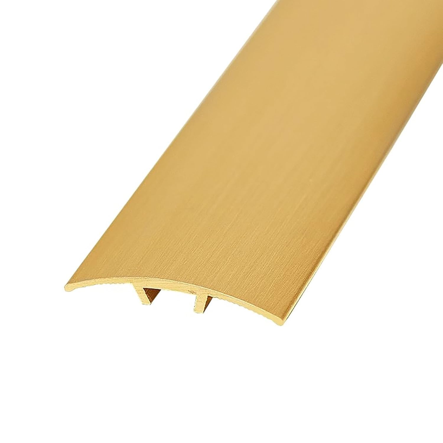 Flooring Brass Transition Strip for Wood to Tile,Doorways Threshold Edge Reducer,Joining Floor Gaps Edge Trim,Ramp Edging Cover Strips(30mm*4.5mm,3ft(91cm))