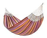 LA SIESTA Flora Hammock, Transform Your Backyard or Porch into a Relaxation Oasis, Ultra Soft Cotton, Max 440 Lbs, Family Hammock, King, Flowers