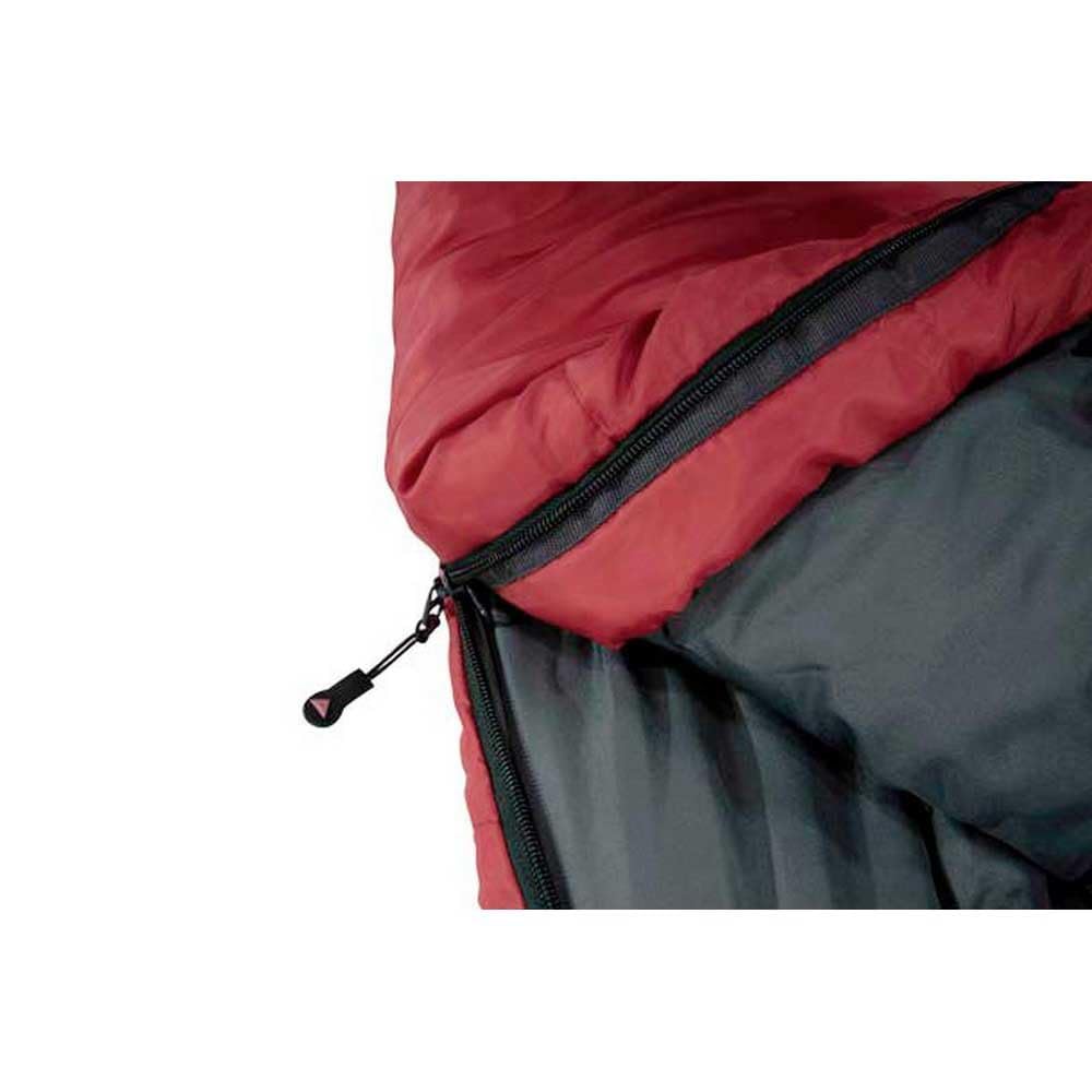 Mumienschlafsack TR 400 (dunkelrot/grau)