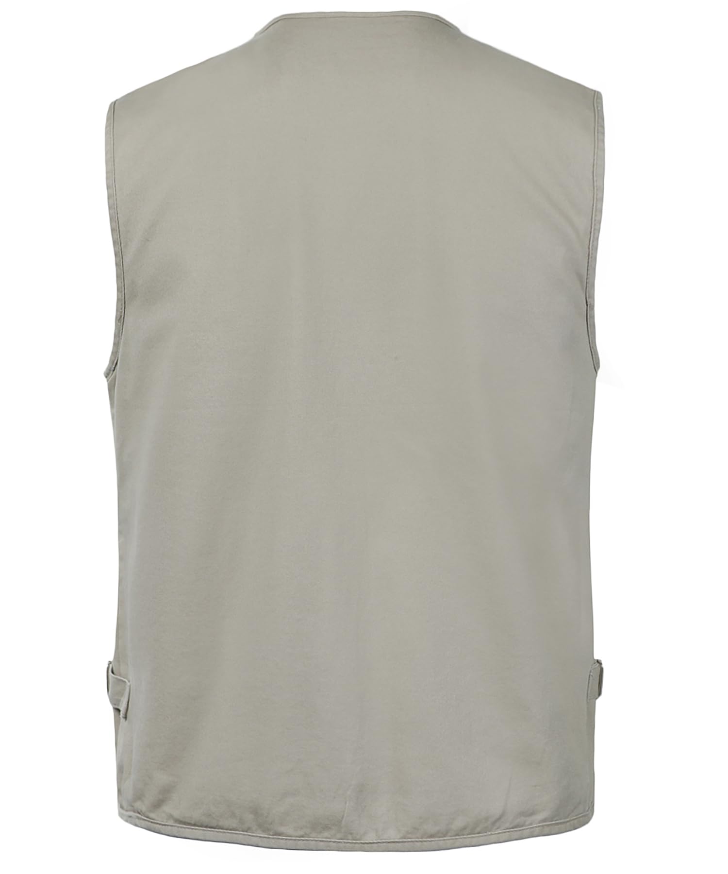 Hommes Gilet de Pêche Multi-Poches Gilet Photographie Chasse Veste Sans Manche de Plein Air Gilet Journaliste de Voyage Pêche