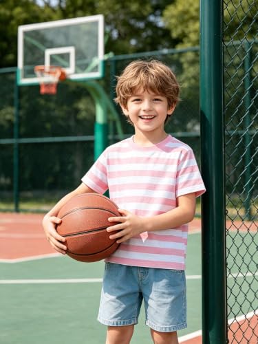 Image of Magic Park 6M-14Y Kid Striped T-Shirt Boys Cotton Tee Basic Top