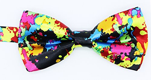Ocia Holiday Bowtie St Patricks Day Easter Bow Tie Festival Pre-Tied Bowtie For Mens & Boys American Flag (Colorful) #TOP1