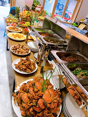 Aquecedor de Alimentos Buffet Server, Buffet Comercial de Alimentos e Aquecedores de Pratos Chafing