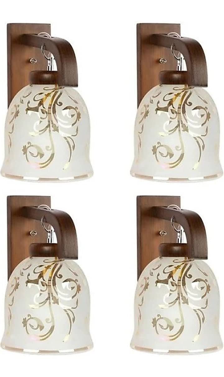 Shri ram traders Moonlight Pendant (AG) Wall LAMP (Pack of 4 )